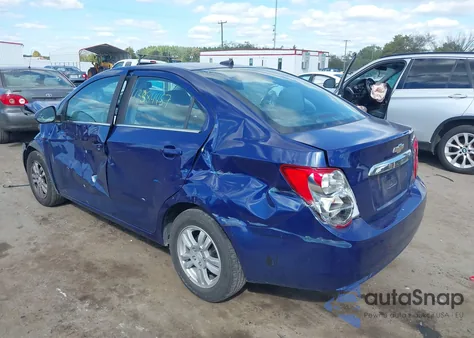 2013 Chevrolet Sonic Lt Auto from USA, damaged, VIN 1G1JC5SH7D4150237